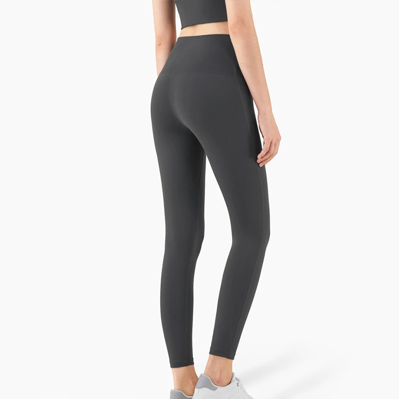Бесшовные Леггинсы для йоги с высокой талией спортивные колготки не смущающие