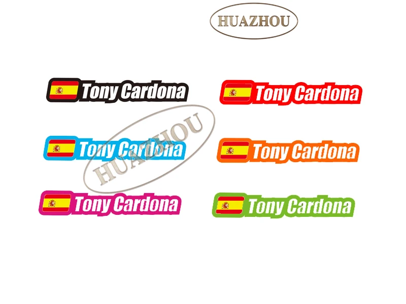 Дорожный велосипед индивидуальный флаг и имя наклейка горный Рамка логотип