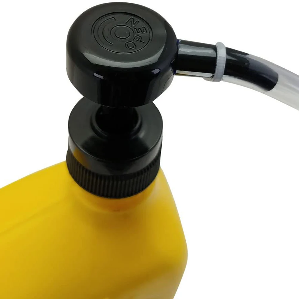 1set Fuel Oil Hand Siphon Pump Manual Transfer Petrol Liquid Fluid Car Gas Syphon |
