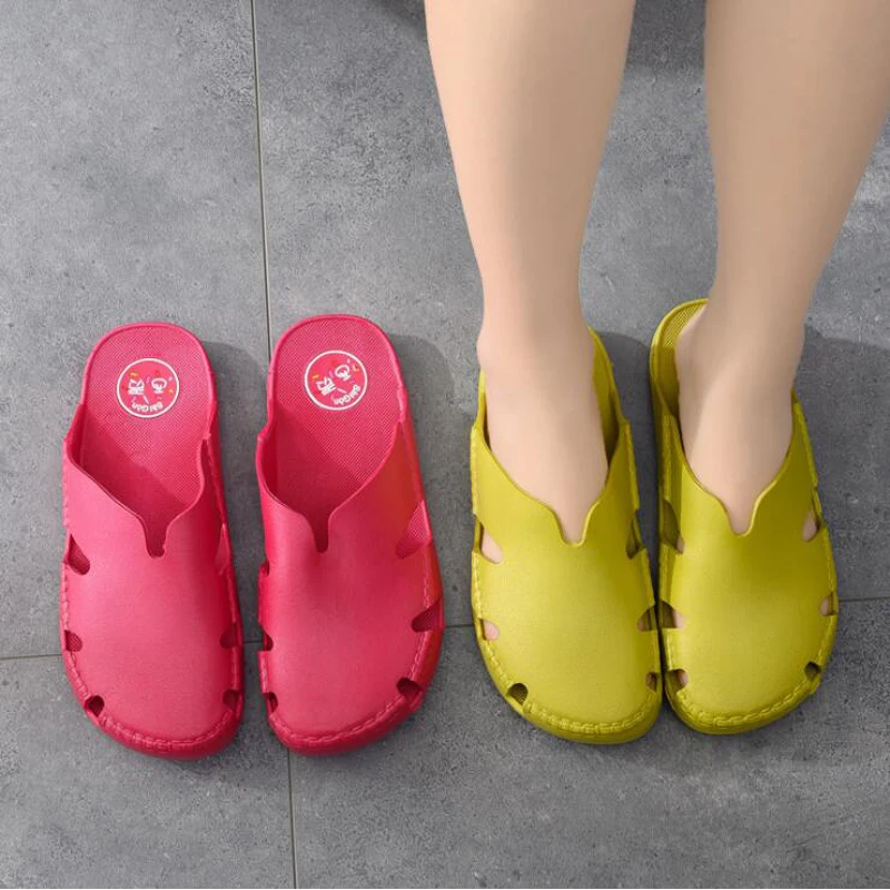 

Soft Vietnamese Latex Toe Cap Slippers Summer Leisure Soft Sole Non-Odor Foot Sandals Unisex