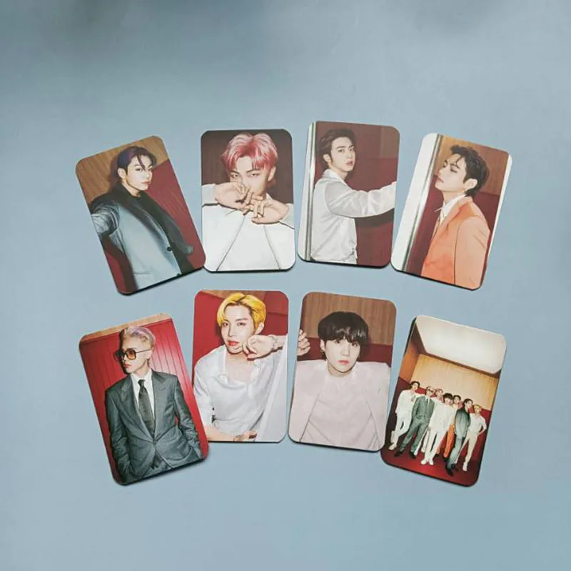 

8Pcs/Set KPOP Bangtan Boys Small Card New Album Butter Peripheral LOMO Card Postcard Fan Collection Commemorative Accessories