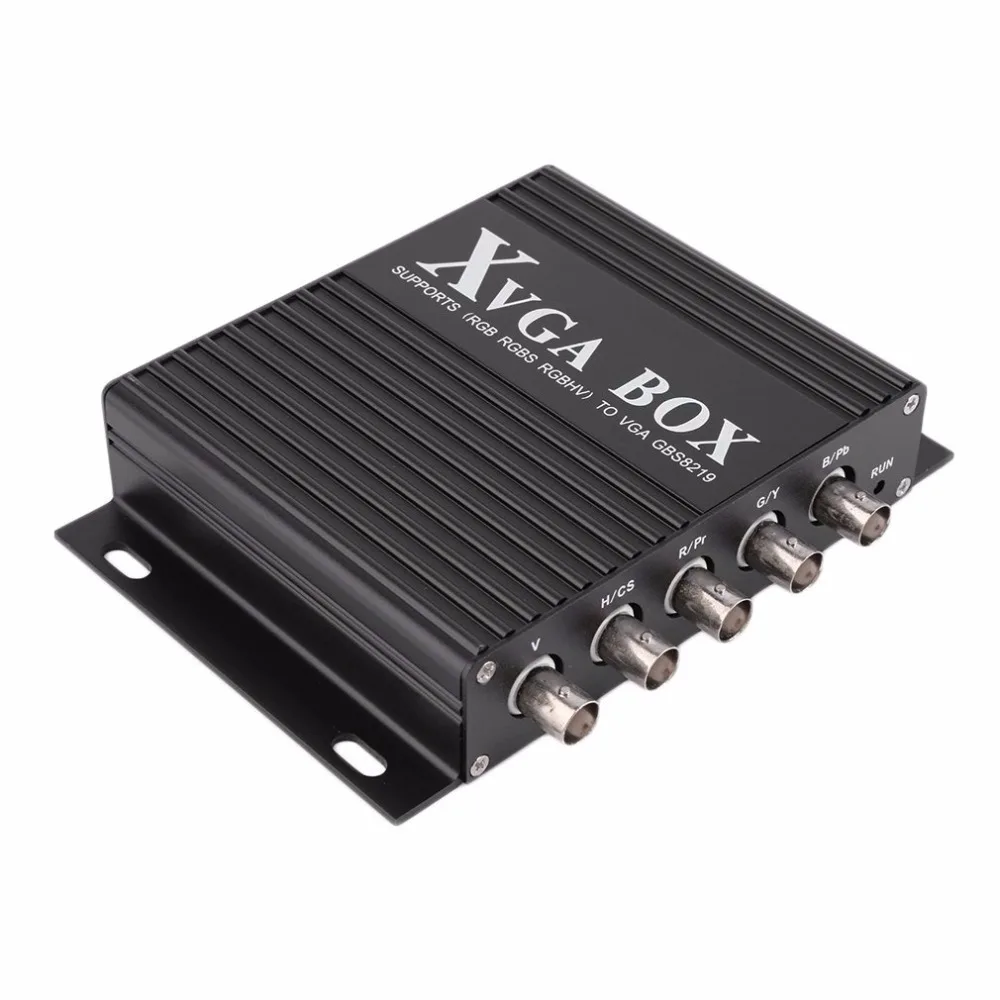 XVGA коробка Rgb Rgbs Rgbhv Mda CGA EGA на Vga промышленный монитор видео конвертер с США штекер