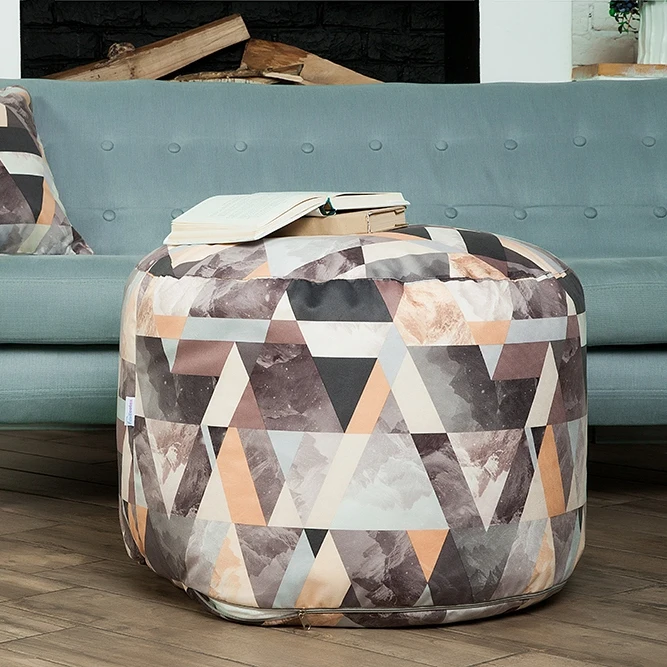 Орлеан пуф большой Delicatex серо бежевый|Кресла-пуфы| |