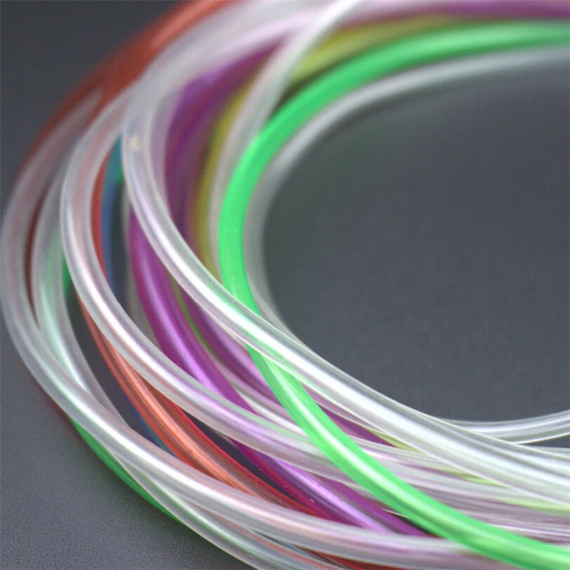 Бамбуковые Спицы для вязания 18 размеров аксессуары цветные трубки швейные