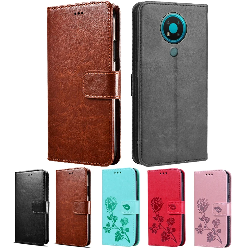 

Flip Case For Nokia 3.4 чехол Magnet Leather Cover Funda Shell For Nokia 3.4 Coque Wallet Book Cover Capa