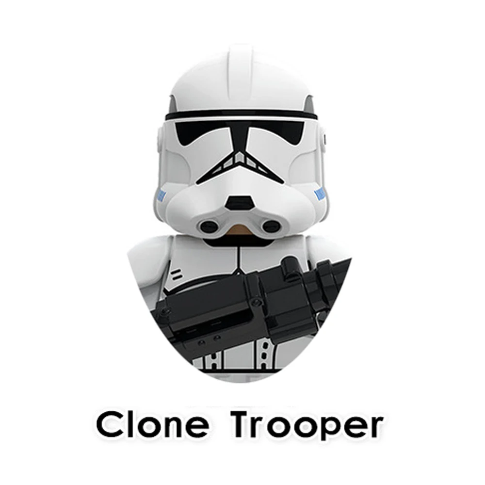 Республика Коммандо Коди Рекс 501st солдат-клон строительные блоки Appo Echo Jesse Gree Kashyyyk