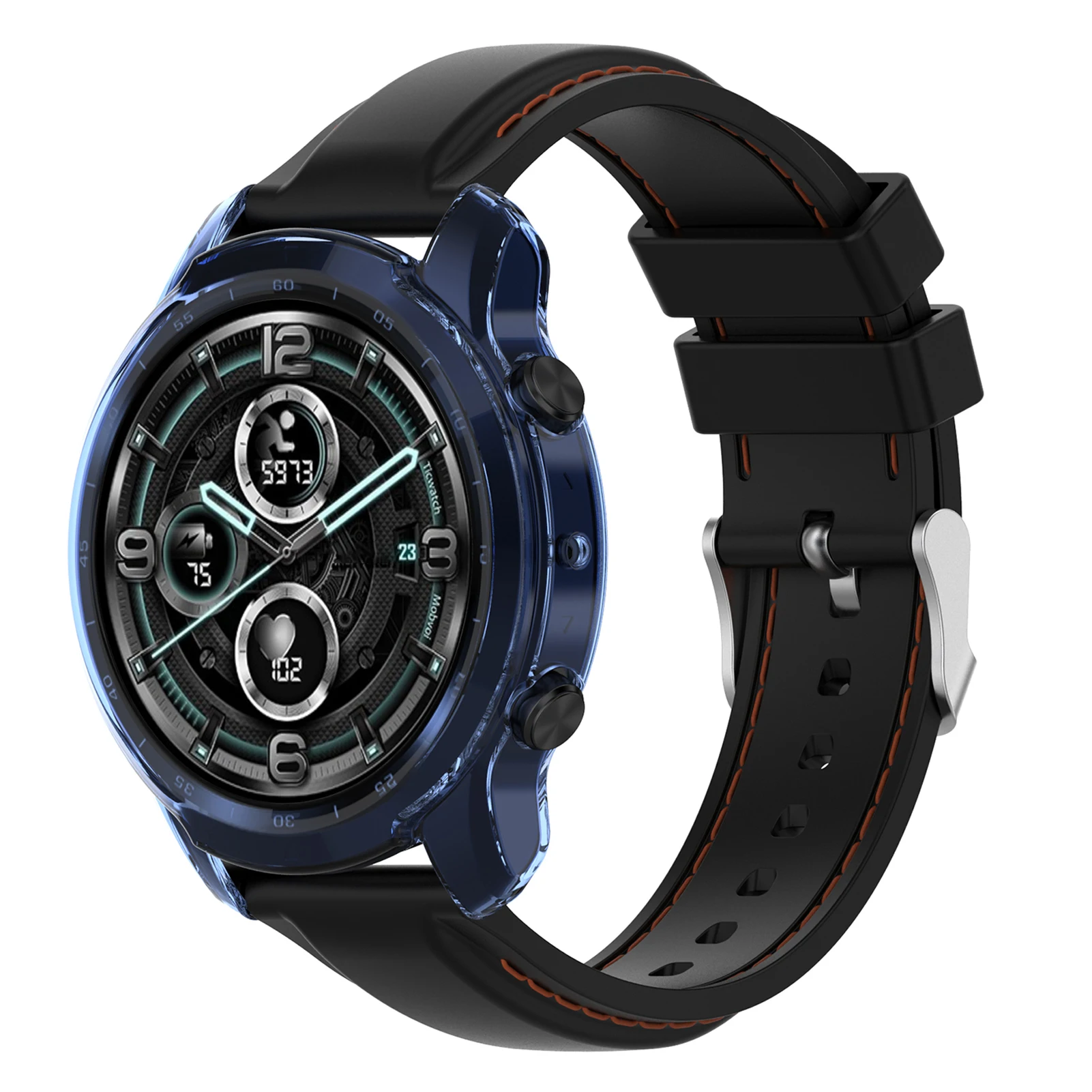 Протектор для часов чехол TICWATCH Pro3 ТПУ Экран Защитный Чехол КРЫШКА ДЛЯ Смарт-часы
