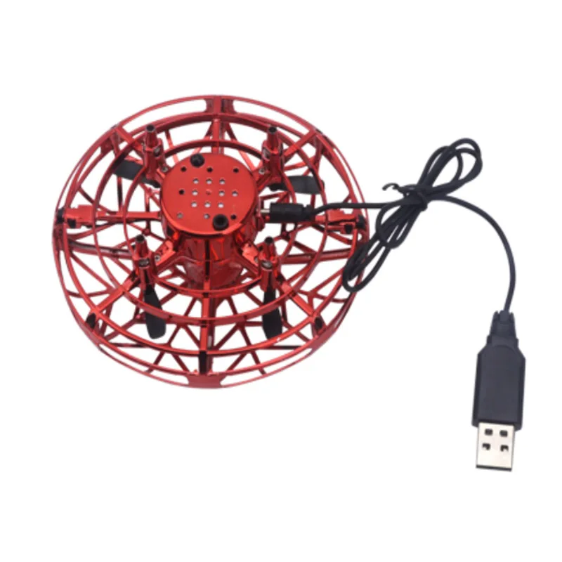 Детские игрушки электронный Летающий вертолет мини Дрон НЛО зарядное устройство