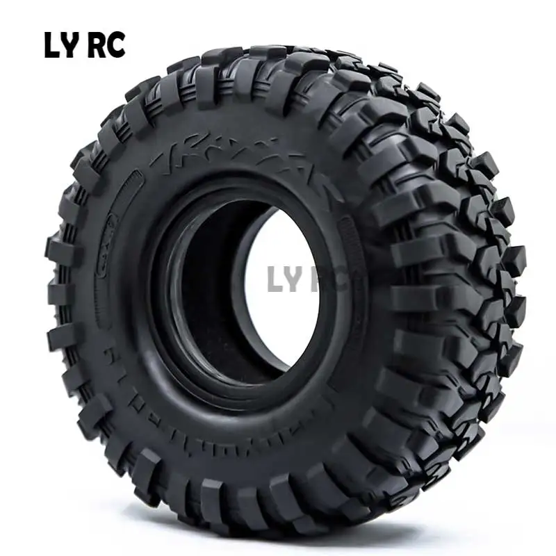

4 PCS RC Car 120MM 1.9" Rubber Rocks Tires for 1:10 RC Rock Crawler Axial SCX10 Canyon Trail 105Rims TRX4 TRX6 #8174 RBX10 LOSI