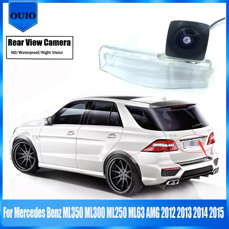 

HD Rear View Camera For Mercedes Benz ML350 ML300 ML250 ML63 AMG 2012 2013 2014 2015 Reverse BackUp Parking Camera