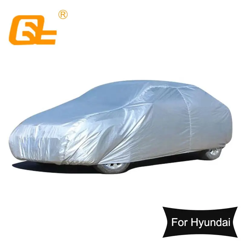 190T водонепроницаемые полные Чехлы для автомобиля защита от УФ лучей пыли дождя