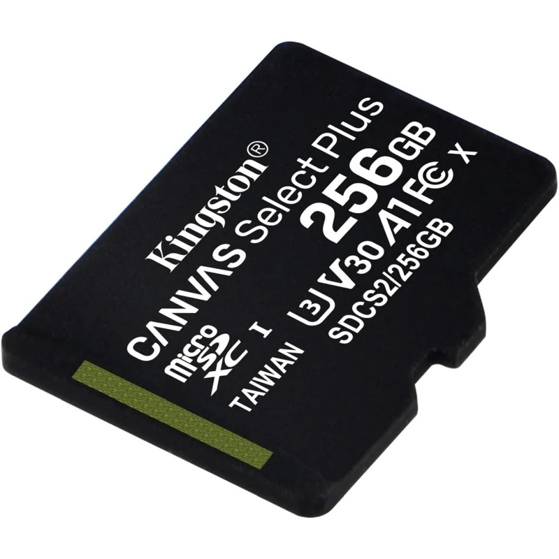 Карта памяти microSDXC UHS I U3 KINGSTON Canvas Select Plus 256 ГБ 100 МБ/с SDCS2/256GBSP 1 шт.|Карты памяти| |