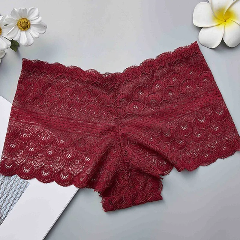 Кружевные безопасные Короткие штаны для женщин Бесшовные женские мягкие летние