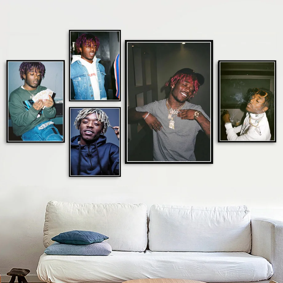 

New Lil Uzi Vert Rapper Hip Hop Music Singer Pop Star Poster Prints Art Canvas Painting Wall Pictures Home Decor quadro cuadros