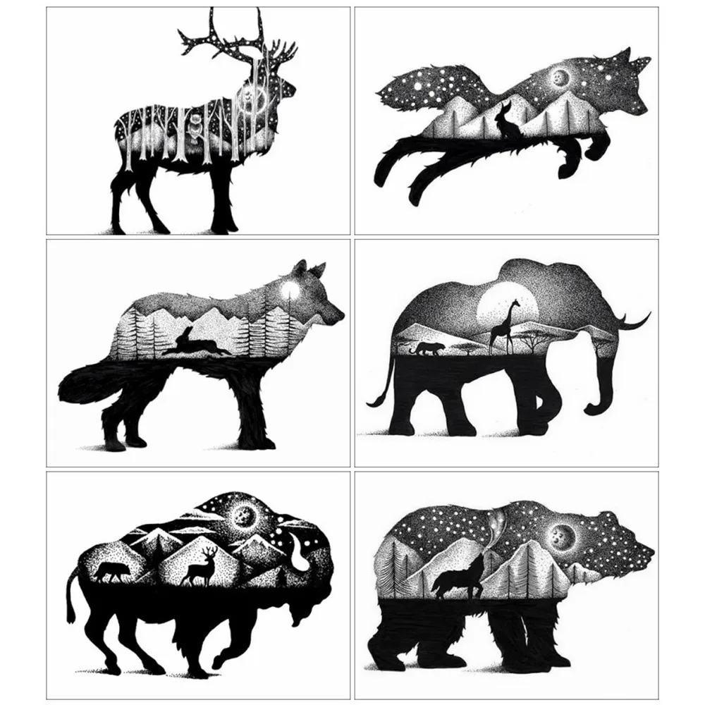 EverShine Diamond Embroidery Animals Picture Of Rhinestones 5D Painting Full Round Deer Cross Stitch Mosaic Wall Decor|Алмазная