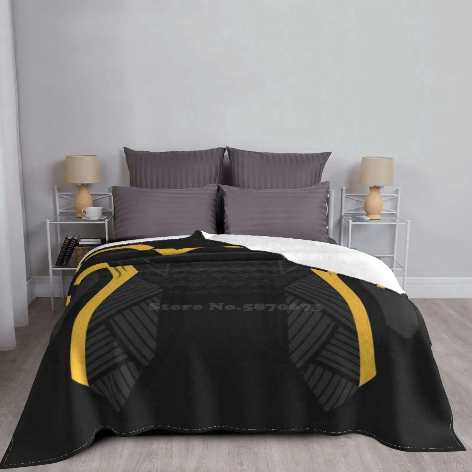 Мягкий плед Killmonger модный забавный навсегда баки Барнса | Дом и сад