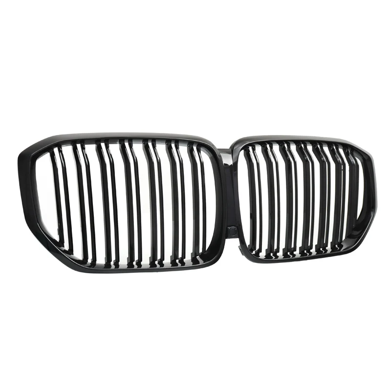

MagicKit X5M Style Glossy Black Double Slat Front Kidney Grilles for BMW X5 G05 2019-2020
