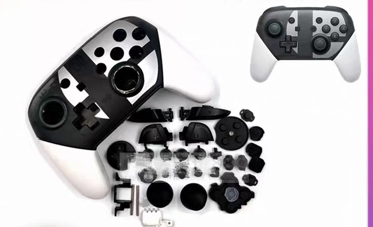 NS switch PRO контроллер DIY пластиковый чехол Корпус оболочка замена с кнопками подставки Сделано в Китае