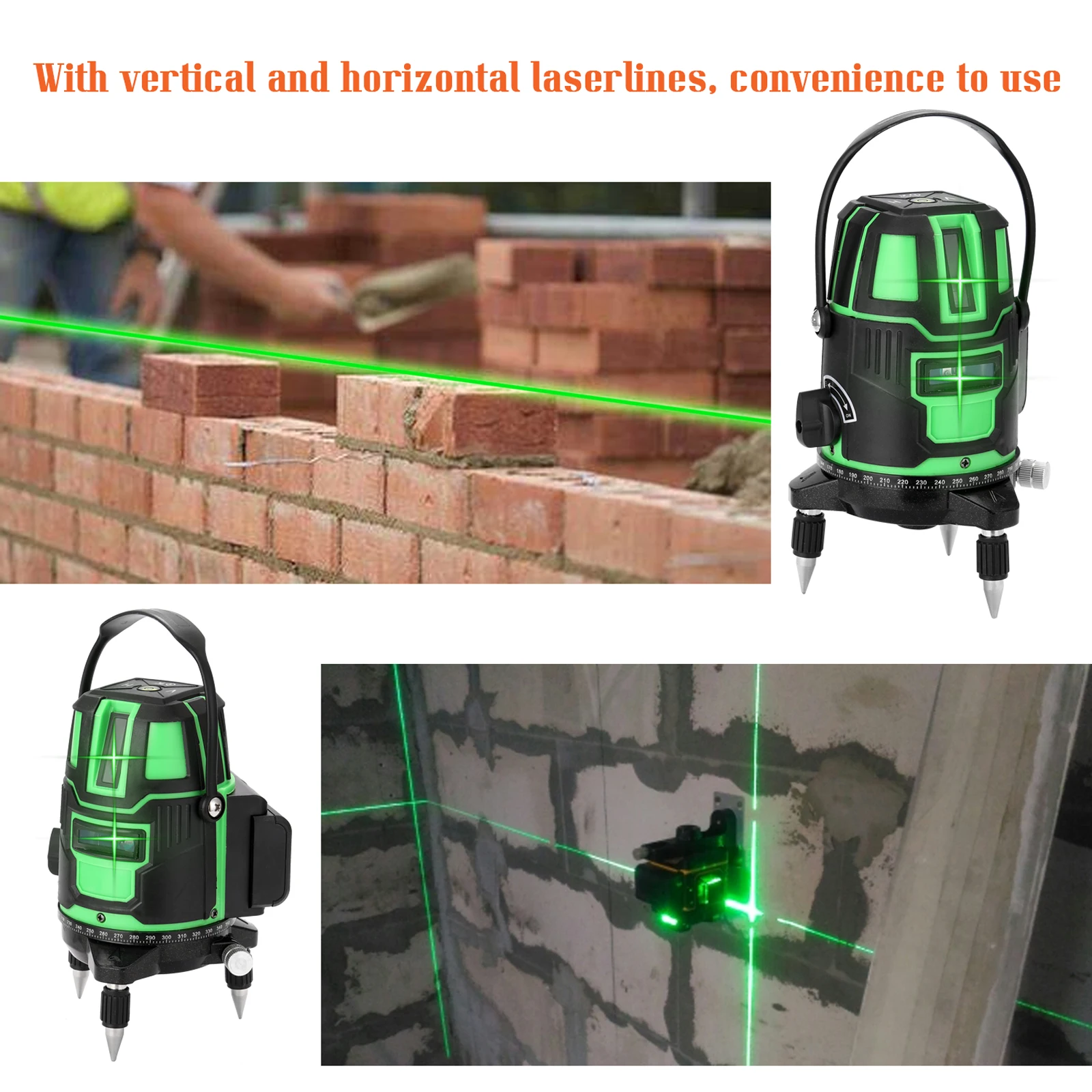 Многофункциональный 2 ° автоматический самовыравнивающийся лазерный уровень с