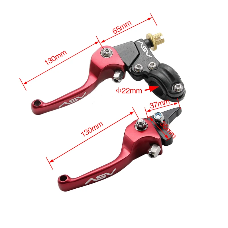 ZSDTRP ASV F3 2nd короткий алюминиевый сплав тормоз и рычаг сцепления на руль для