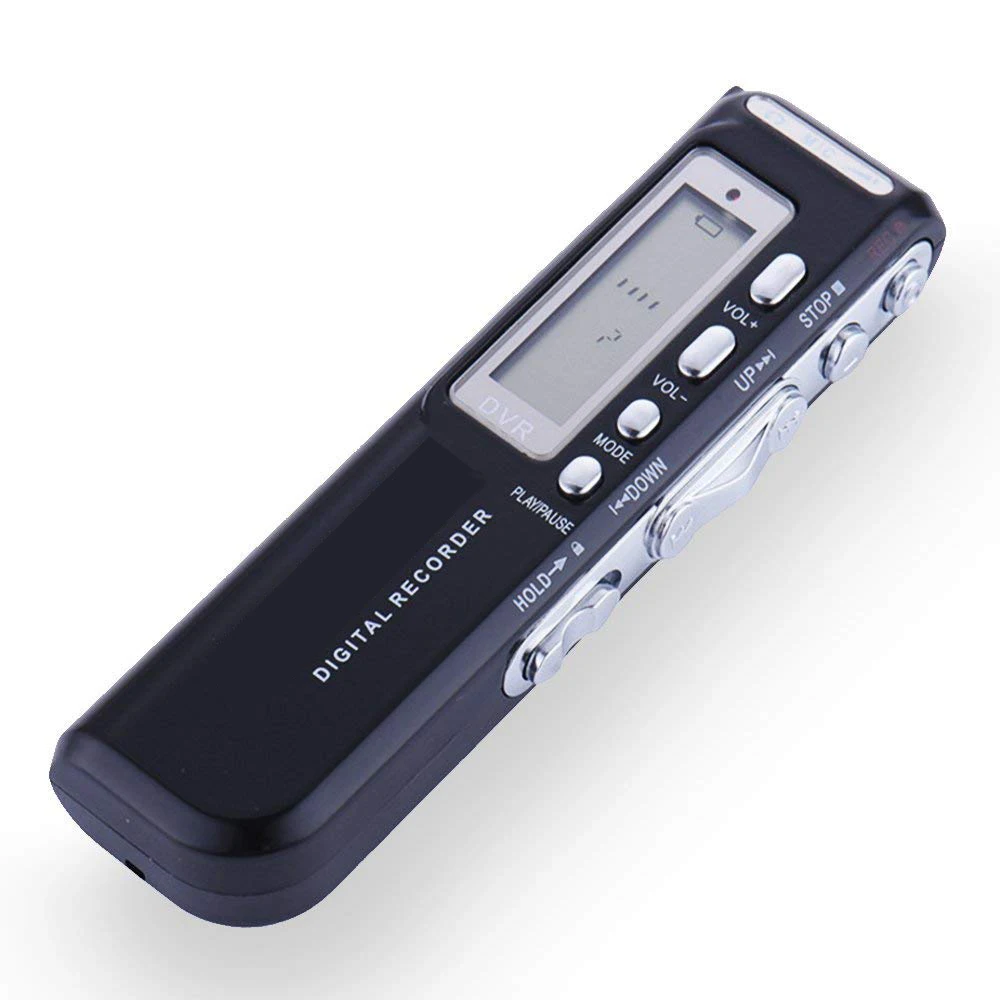 Enlarge 8GB Voice Activated Portable Recorder MP3 Player Telephone Audio Recording Digital Voice Recorder Dictaphone