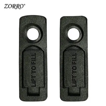 2pcs Зажигалка внутренняя резиновая Нижняя Зажигалка фитили хлопок, уменьшить Летучий бензин нет лайнера подходит для Зажигалка Зоро Zippo - Цвет: 2pcs