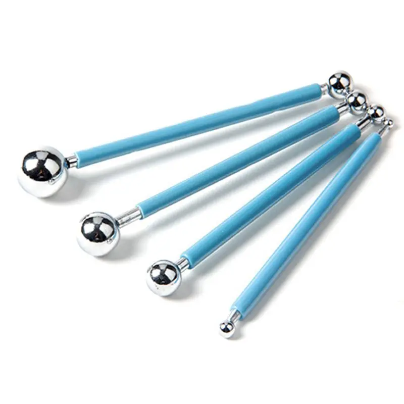 4pcs Metal Ball Cake Decorating Sugarcraft Modelling Cutter |