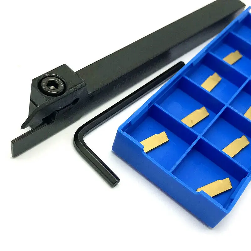 

MGEHR1010-2 CNC Holder MGEHR Grooving + MGMN200 CNC Lathe Insert For Turning Tool