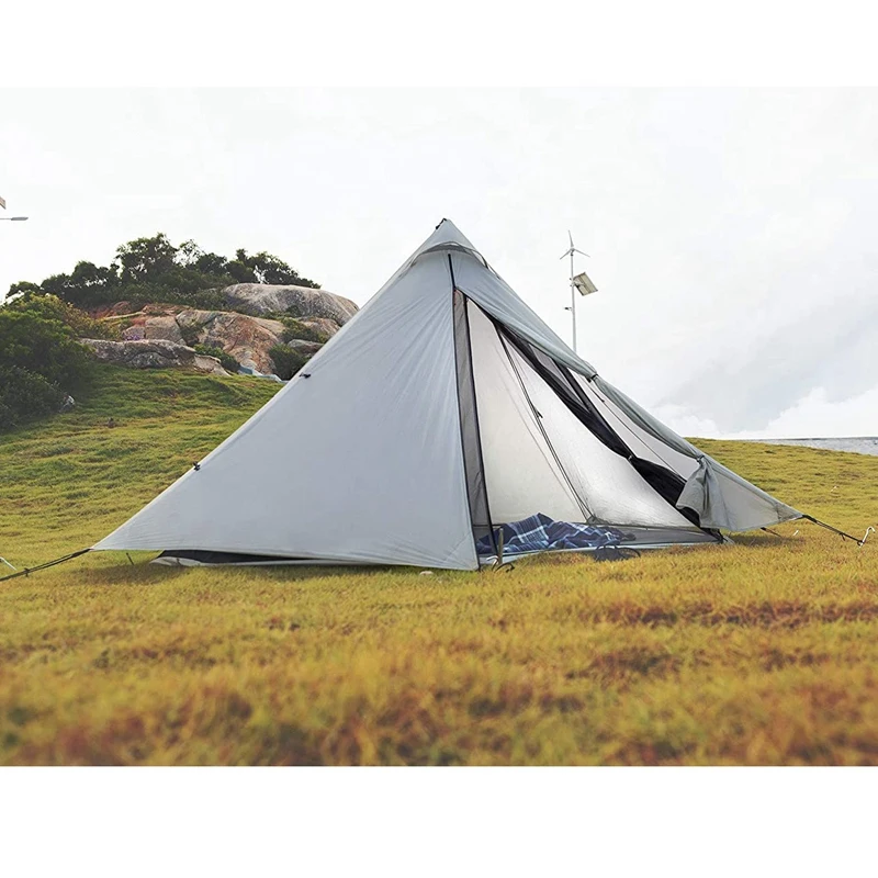 

Quality Outdoor Mesh Teepee Ultralight Mesh Inner Tent for Wild Haven Hot Tent Camping Tent