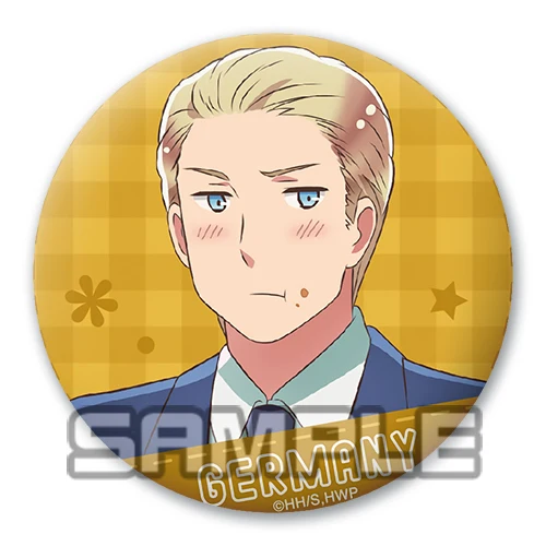 Аниме значки Hetalia UK DE 58 мм круглые булавки брошь | Украшения и аксессуары