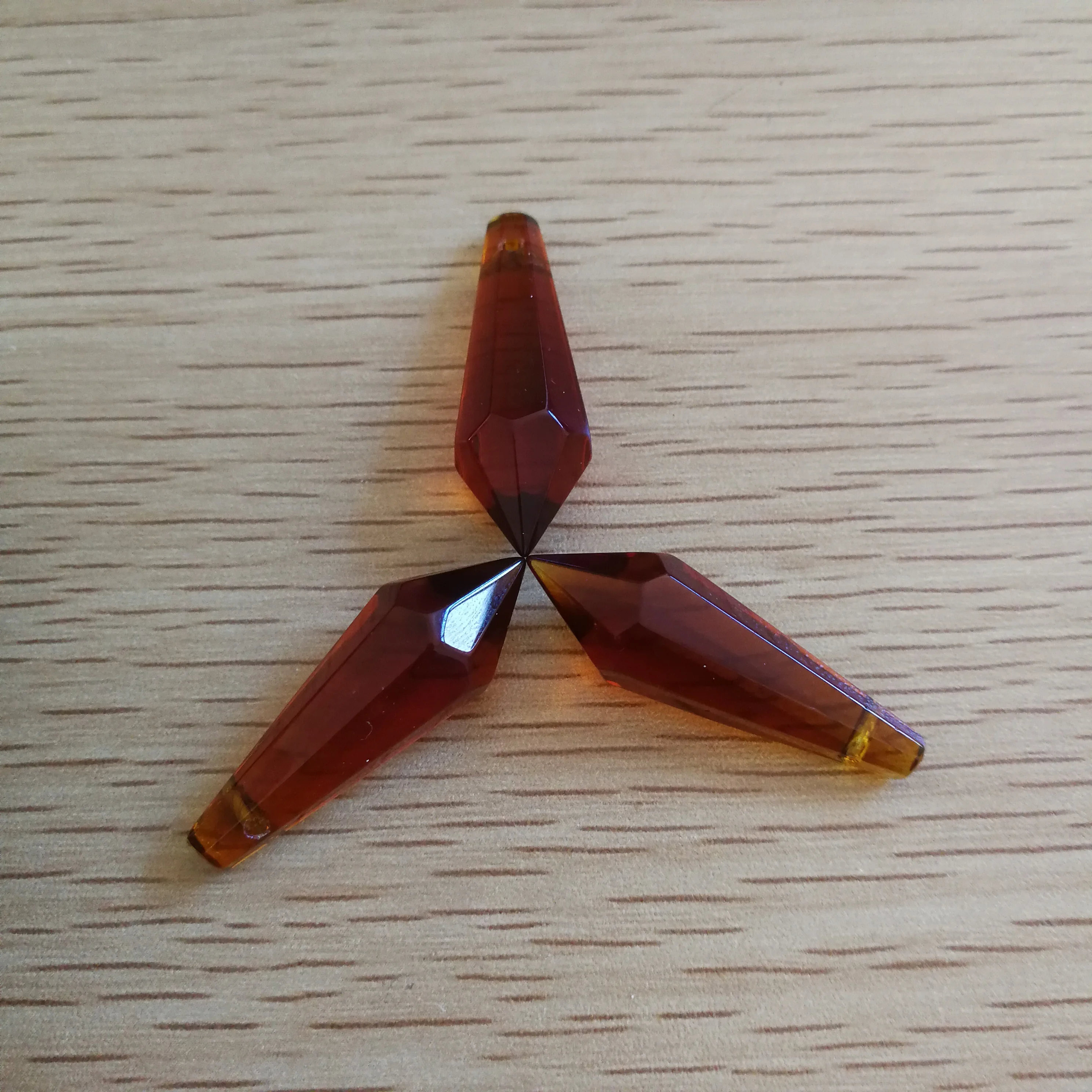 10 шт. 38 мм с украшением в виде кристаллов U подвеской капелькой из различных Цвет