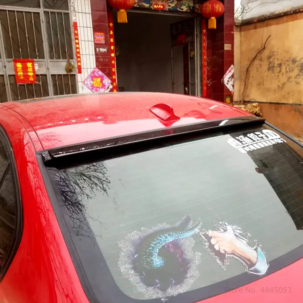 Автозапчасти Спойлер ABS Материал праймер цвет верхний багажник крыло спойлер для