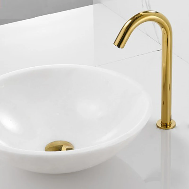 MTTUZK на бортике Золотой датчик кран интегрированный Тип Автоматический