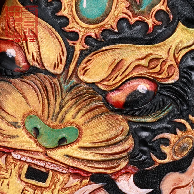 Оригинальный Женский кошелек ручной работы кожаный ретро-кошелек с верхним