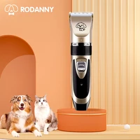 rodanny professional pet hair trimmer animal grooming clippers dog and cat cutter machine shaver electric scissor clipper