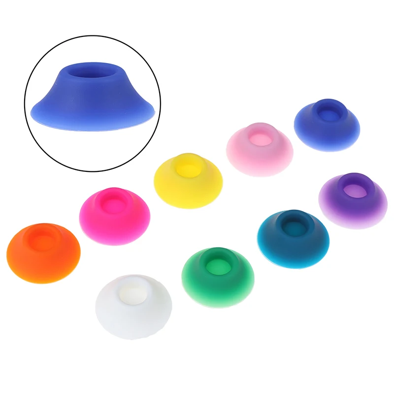 5 шт цвет случайный силиконовый держатель присоска для распылителя ручка Vape