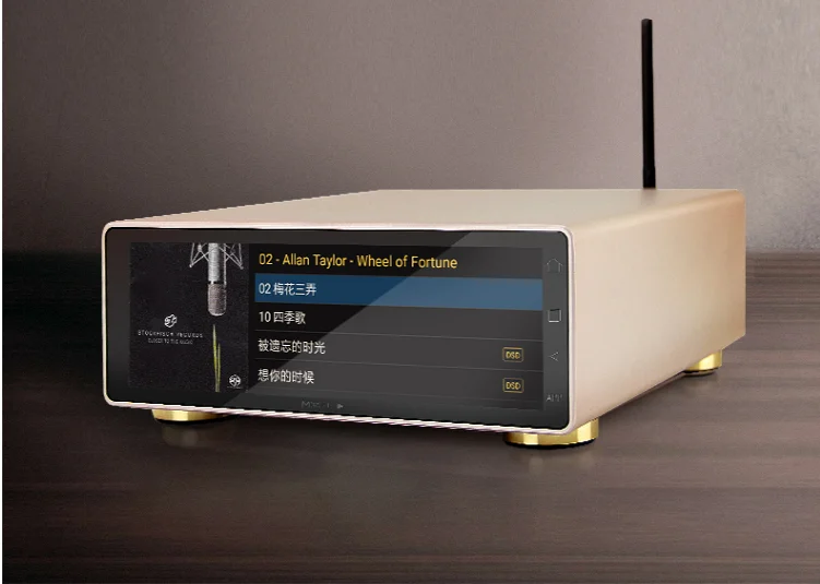 Новый JF MX-Pro MX-1A Android потоковый медиаплеер 32 бит/768 кГц DSD512 WiFi Bluetooth 5 0 приемник
