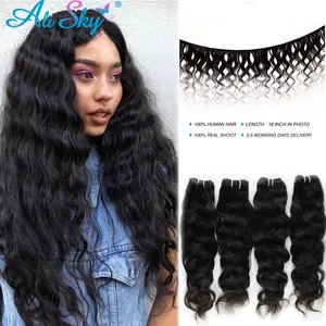 Пряди натуральных волос для чернокожих женщин, 134 шт.