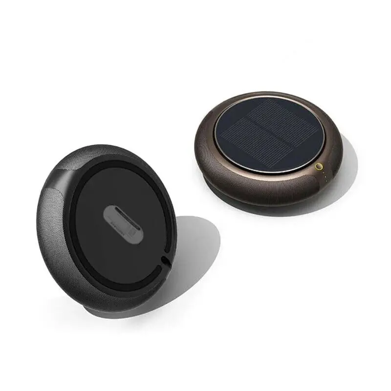 

Solar Powered Car Air Purifier Freshener - Negative Ions Air Purification Removes Odor Inside the Car, Smoke Smell, Dust