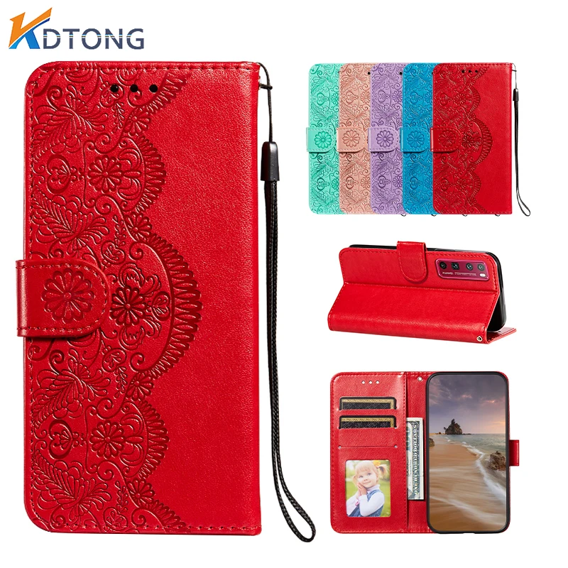 

Luxury Wallet Card Slot Flip Leather Case For HUAWEI NOVA 3i 4E 6SE 7i 6 7SE PRO Magnetic Embossed Solid Color Phone Cases Shell
