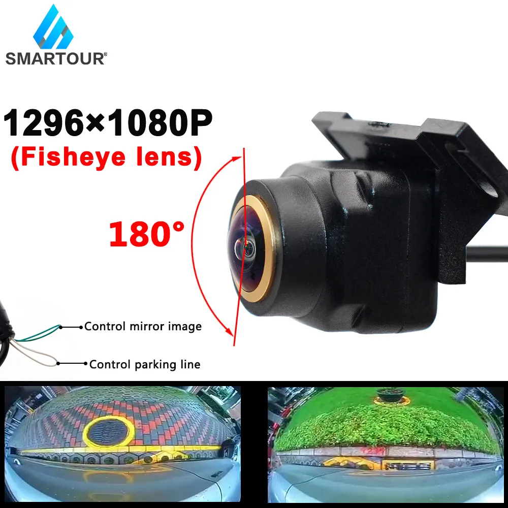 Камера заднего вида ночного видения 180 градусов HD рыбий глаз для Android DVD-монитора |