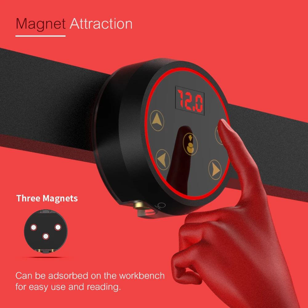 Мини блок питания с ЖК дисплеем для тату машинки 2 12 В|Блок тату-машинки| |