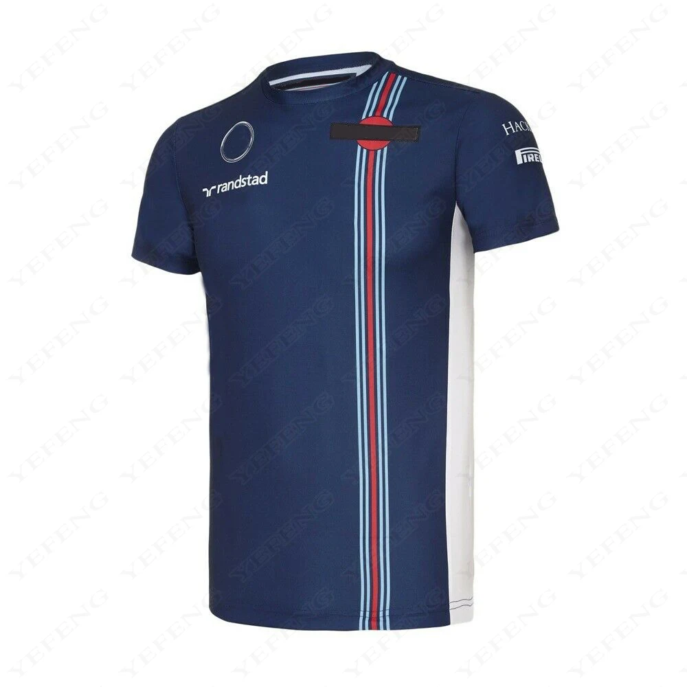 

For Mercedes Benz Racing Team F1 2021 Motorsport T-Shirt Formula One Summer Blue Men Clothing Quick Dry Breathable Do Not Fade