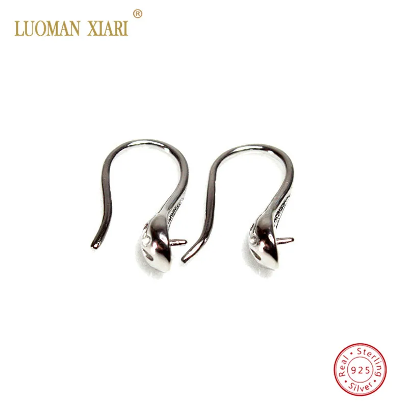 

Wholesale Silverly Golden Fashion High Heel Shape Ear Hook Earring Settings For DIY Ladies Stud Earrings Jewelry Not Allergy