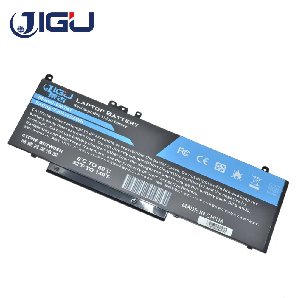JIGU Новый аккумулятор для ноутбука G5mi0 WYJC2 7V69Y 79VRK 8V5GX F5WW5 6MT4T Dell Latitude E5550 E5450 серии 14