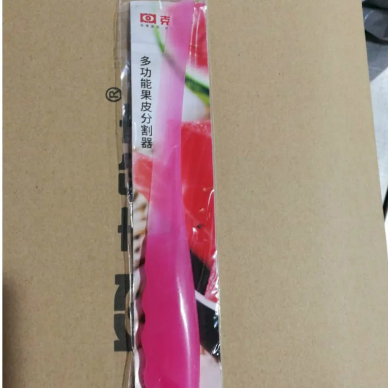 Многофункциональный пластиковый нож для фруктов Портативные Ножи пластиковая