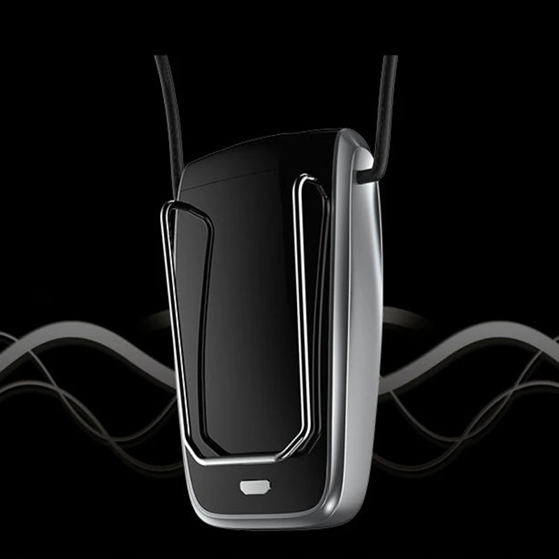 

USB Portable Wearable Air Purifier, Personal Mini Air Necklace Negative Ion Air Freshener No Radiation Low Noise