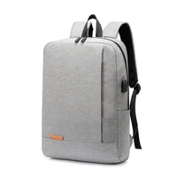 usb charging oxford backpack unisex men zipper large capacity 17 inch laptop bags business travel casual school bags rucksack