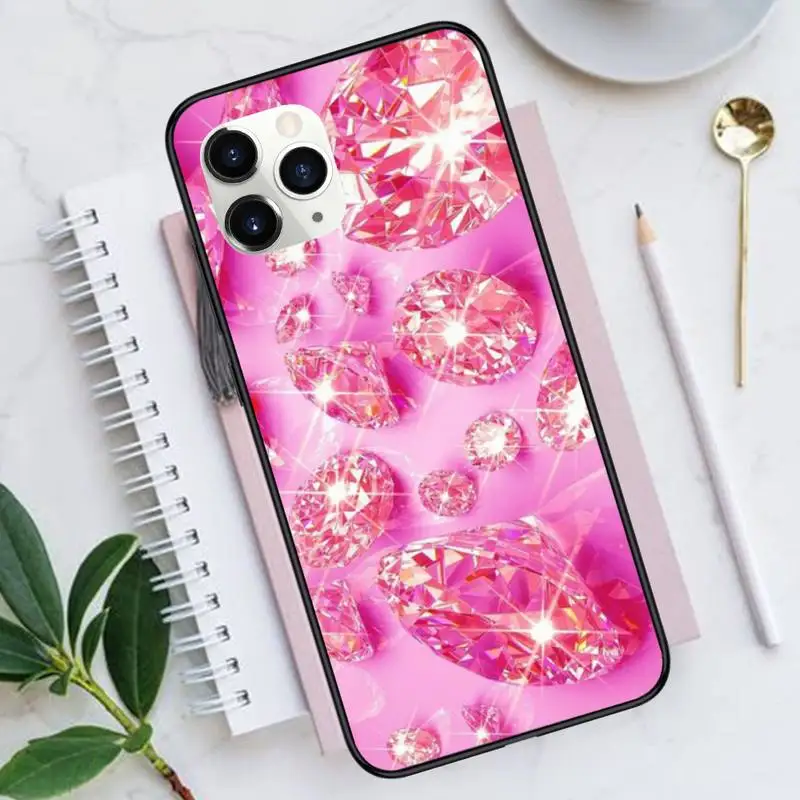 

beautiful diamonds Phone Case for iPhone 11 12 mini pro XS MAX 8 7 6 6S Plus X 5S SE 2020 XR