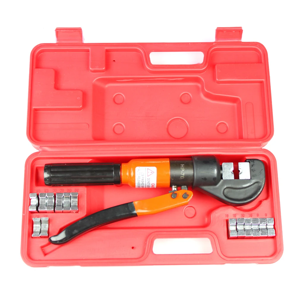 HP-70 hydraulic connector terminal crimping tool